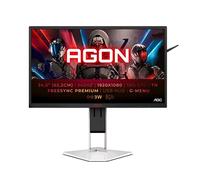 AOC AGON AG251FZ2E - Monitor per il gaming FHD da 25 pollici (63,5 cm), 240 Hz, 0,5 ms, FreeSync Premium (1920 x 1080, DVI, HDMI, DisplayPort, USB hub), colore: nero/rosso