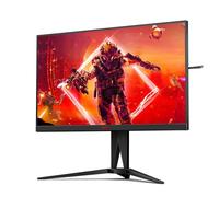 AOC AGON AG325QZN - Monitor da gaming QHD da 32 pollici, MPRT da 0,5 ms, 240 Hz, FreeSync Premium, HDR 400 (2560x1440, HDMI, DisplayPort, Hub USB) nero/rosso