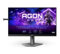 AOC Agon PRO AG256FS - Monitor gaming FHD da 24,5 pollici, 390 Hz, 0,5 ms, FreeSync Premium, G-Sync comp., HDR400 2x HDMI, DisplayPort, USB Hub nero/grigio, IPS, Adaptive Sync