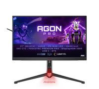 AOC Agon Pro AG274QZM - Monitor Gaming da 27 Pollici QHD, 240 Hz, 1 ms, FreeSync, G-Sync, HDR1000 2560x1440, HDMI, DisplayPort, USB-C, USB Hub Nero, Mini LED, Adaptive Sync, 27 pollice QHD 240Hz