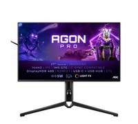 AOC Agon Pro AG274UXP - Monitor Gaming UHD da 27 pollici, 144 Hz, 1 ms, FreeSync, compatibile con G-Sync, HDR600 (3840x2160, HDMI 2.1, DisplayPort, USB-C, hub USB) Nero