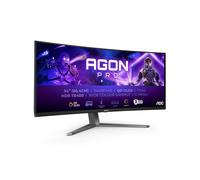 AOC AGON PRO AG346UCD schermo piatto per PC 86,4 cm (34 ) 3440 x 1440 pixel Wide Quad HD QD-OLED Nero, Grigio - Nouvo