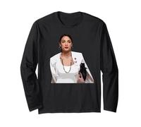 AOC Alexandria Ocasio-Cortez Stato dell'Unione SOTU Meme Maglia a Manica