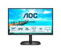 AOC B2 24B2XDA Display LED 60,5 cm (23,8 ) 1920 x 1080 pixel Full HD Nero - Nouvo
