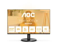 AOC 24B3QA2 - Monitor Full HD da 24 pollici, 120 Hz, Adaptive Sync., altoparlanti (1920x1080, 1x D-Sub, 1x HDMI 1.4, 1x DisplayPort 1.2) nero