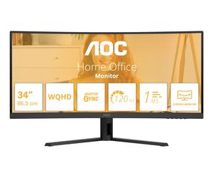AOC Basic-line B3 CU34B3E Monitor LED Curvo 86,36 cm (34") 34