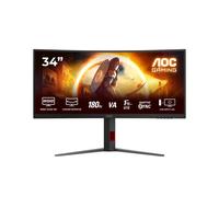 AOC CU34G4 Monitor Curvo 34" Fast VA 180Hz UWQHD 1ms 2HDMI/DisplayPort