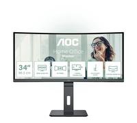 AOC CU34P3CV Monitor PC 86,4 cm (34") 3440 x 1440 Pixel UltraWide Quad HD LED Nero