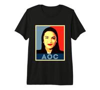 AOC Democratici Progressisti Retro Vintage Arte Pop Maglietta Premium