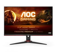 AOC G2 24G2ZE/BK LED display 60,5 cm (23.8") 1920 x 1080 Pixel Full HD Nero, Rosso