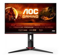 Monitor da gioco curvo AOC C24G2U da 59,9 cm (23,6 pollici) (Full HD, pannello VA, HDMI, DisplayPort, VGA, USB, 1 ms, 165Hz, FreeSync)