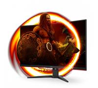 AOC G2 C32G2ZE/BK Monitor PC 80 cm (31.5") 1920 x 1080 Pixel Full HD LED Nero, Rosso