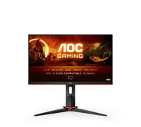 Aoc Monitor PC 23.8 2560 x 1440 Px Quad HD colore Nero/Rosso - Q24G2A/BK