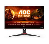 AOC G2 Q27G2E/BK Monitor PC 68,6 cm (27") 2560 x 1440 Pixel Quad HD Nero, Rosso