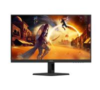 AOC Gaming 24G4HRE - Monitor Full HD da 24 pollici, 200 Hz, 1 ms, compensazione S-sync, HDR10 1920x1080, 2x HDMI 2.0, DisplayPort 1.4 nero-rosso, 24 Inch FHD Fast IPS, Supporto fisso - Altoparlanti