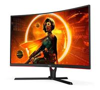 AOC Gaming C32G3AE - 32 pollici FHD Monitor curvo, 165Hz, 1ms, VA, Gsync, Freesync, altoparlanti, Low Input Lag (1920x1080 @ 165Hz, 300 cd/m², DP 1.2 x 1 / HDMI 1.4 x 2)
