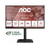 Monitor professionale AOC 24E4U 24 FHD 120 Hz con supporto regolabile in altezza e tecnologia anti luce blu - Nouvo