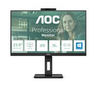 Aoc Monitor 238 Led Ips Fhd 16:9 4Ms 300 Cdm Webcam Usb-C Pivot Dp/Hdmi Multimediale