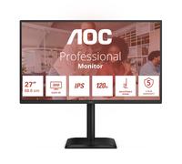Aoc Monitor 27 LED Ips QHD 16:9 4MS 120hz 350 Cdm, Pivot, DP/Hdmi, Multimediale Q27e4u