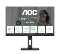 Aoc Monitor 27 Led Ips Qhd 16:9 4Ms 350 Cdm Usb-C Pivot Dp/2Hdmi Multimediale