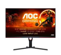 AOC - Monitor 31.5 pollici LED IPS Gaming U32G3X /BK 3840 x 2160 4K UltraHD Tempo di Risposta 1 ms Frequenza di Aggiornamento 144 (Hz)