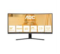 Aoc - Monitor Lcd 34" Cu34b3e-nero AOC