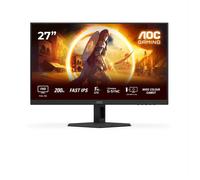 AOC Gaming Monitor 27G4HRE 27 pollici 1920x1080, FHD, 200Hz, Fast IPS Panel, 1ms GtG, Speakers, (HDMI2x 2.0) HDR10, G-Sync Compatible, Nero