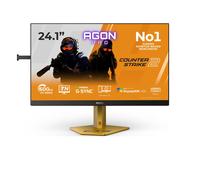 AOC Monitor PC 24.1" Full HD LED Nero con supporto VESA e FreeSync