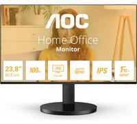 Aoc OUTLET - Monitor PC 23.8 1920 x 1080 Pixel Full HD IPS 100 Hz Luminosità 250 cd/m2 Risposta 1 ms colore Nero - 24B3HA2 Ricondizionato