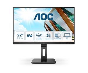AOC P2 22P2DU Display LED 54,6 cm (21,5 ) 1920 x 1080 pixel Full HD Nero - Nouvo