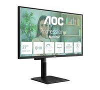 AOC Q27P4U Monitor PC 68,6 cm (27") 2560 x 1440 Pixel Wide Quad HD Nero