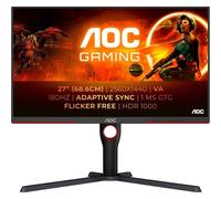 AOC G3 Q27G3XMN/BK Monitor PC 68,6 cm (27") 2560 x 1440 Pixel 2K Ultra HD LED Nero