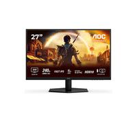 AOC Gaming Q27G42ZE - Monitor gaming Quad HD da 27 pollici, 240 Hz, 1 ms, comp. G-Sync, HDR10 (2560x1440) nero-rosso