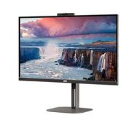 AOC Q27V5CW - Monitor da 27 Pollici QHD, Webcam, Speaker, Regolabile in Altezza 2560 x 1440, 75 Hz, HDMI, DisplayPort, USB-C, USB Hub Nero, Regolazione altezza - Webcam, 27 pollice QHD