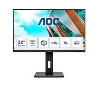 AOC U32P2 MONITOR, 31,5 ", UHD 4K, 3840 x 2160 Pixel, tempo di risposta 4 ms, refresh rate 60 Hz