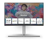 AOC U32U3CV Monitor PC 80 cm (31.5") 3840 x 2160 Pixel 4K Ultra HD LCD Nero [U32U3CV]