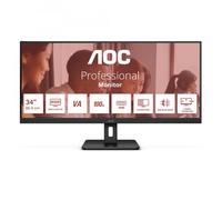 AOC U34E2M Monitor PC 86,4 cm [34] 3440 x 1440 Pixel Wide Quad HD Nero (AOC 34 V