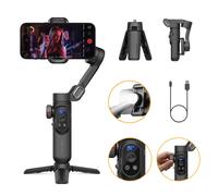 Stabilizzatore cardanico per smartphone AOCHUAN Smart Xpro Stabilizzatore professionale a 3 assi per Smart Xpro Black