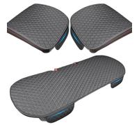 AOCRXL Cuscini Sedili per Citroen C1 C2 C3 C4 C5 C6 C8 B6 C3-XR C4X C5X C5, Copri Seduta Sedile con Fondo Antiscivolo, Lino Traspirante Coprisedili, Resistente all'Usura,D/Grey