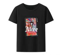 AODBEJP Alice-in-Borderland-Camiseta-Hombre-Camisetas-Novelty-Casual-T-Shirts-Blouse-Anime-T-Shirt-Style-Short