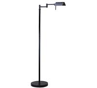 Aode forO'Bright - Lampada da terra a LED dimmerabile, 10 W, per tutte le aree, dimmerabile, 360 bracci orientabili, altezza regolabile, lampada da terra per leggere, leggere e bricolage, elencato