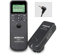 AODELAN Cavo di rilascio dell'otturatore della fotocamera - Timer telecomando cablato e wireless compatibile con Canon EOS 650D/600D/550D/500D/400D/350D/70D