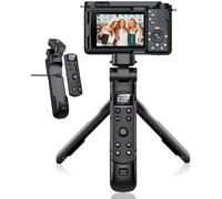 Aodelan Treppiede Sony con telecomando ricaricabile con schermo OLED | Mini treppiede senza fili per Vlogging per ZV-E10, ZV-1F, RX100 VII, a6100, a6400, a7 III, a9 II; sostituisce Sony GP-VPT2BT