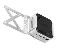 AODUKE Alluminio Alloy Mac mini M4 VESA, Mac mini 2024 Dock Stand, Mac mini M4 Pro VESA Monitor Extension Plate, compatibile con 75 x 75/100 x 100 mm Hole Distance-BW-MAX2