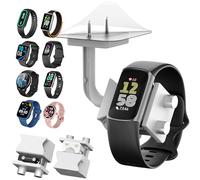 AODUKE Staffa di ricarica universale per smart watch con supporto biadesivo, per Samsung/Google Pixel/Huawei/Garmin/Amaztim/Fitbit/Amazfit/Suunto Watch (AB3S-bianco)