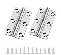 AOEVUIR 2 Pcs cerniere rimovibili da 2.5 pollici in acciaio inox cerniere per porta rimovibili pieghevoli per destrimani