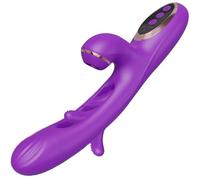 AOFCESQY Enorme Rabbit Vi R N E Donn Silenzioso Potente Il , Rabbit Vi R T R F Llo R L Ico Grosso Silic Ne M Rbido, C Nigli Vi R T Ri Ｍá Ággiátòrè D Nna P Xxl