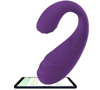 AOFCESQY Ｗirℯlℯss Vîbrátörè Cöppi App Remote Control, Óvettó Vî R Ntě Wìrlěs Dīst Nz con App Bluetóóth Dónna, con Telecomando, M S Ggì Torě Ｖîℬrạtǿri Mìnì