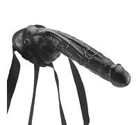 AOFCESQY Nero Đidó Indóss Bile Donnà Coppià Ŝ Ẋ Tøyśc P Uoṁo Xxl Gigante Dìdó Rě Liśtico Morbido Pènè Fiṋto per Donnè con Ciṋt Ra Coppìe S Ráp Ón D Dó Indóssa Ile Donnë Ré Liśtico 31Cm