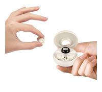Aofesel Cuffie Per Dormire Bluetooth 5.3, Mini Cuffie Con Cancellazione Passiva Del Rumore, Silicone Liquido Chi Dorme Sul Fianco, Sport, Yoga E Viaggi
